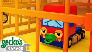 Baby Truck Goes to Jail! | Baby Truck | Gecko's Garage | Kids Songs