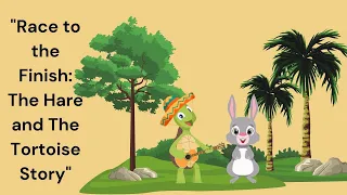 The Hare and The Tortoise Story | Bedtime Story by Kids Hut | English Stories For Kids@HouchStories.