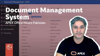 Document Management System Using Oracle APEX