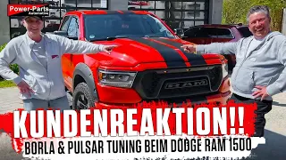 Kundenreaktion!! Borla & Pulsar Tuning beim Dodge RAM 1500