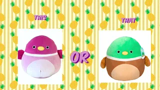 This or that! Squishmallows pt. 2