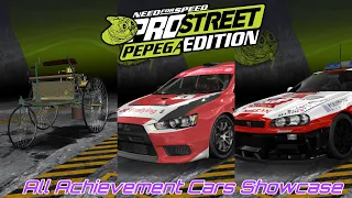 Need for Speed ProStreet Pepega Edition: All Achievement Cars Showcase