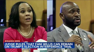 DA Fani Willis can remain on election interference case, judge rules