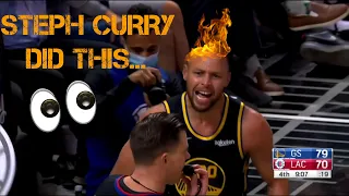 DON'T make Steph Curry ANGRY...My guy T'd up the ref! (Highlight Sequence)