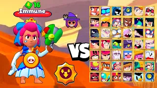 Who Can Survive Shelly Super? All 60 Brawler Test