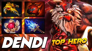 DENDI PUDGE TOP HERO - Dota 2 Pro Gameplay [Watch & Learn]