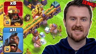 *NEW* SUPER HOG RIDER + HOG RIDER Strategy DEMOLISHES BASES in Clash of Clans