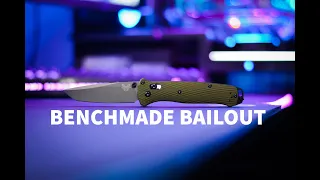 THE TACTICAL MINIMALIST KNIFE?! | Benchmade Bailout 537GY-1