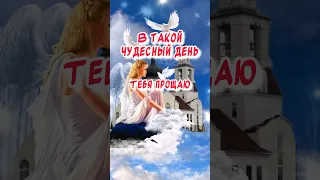 Очень красивое поздравление на Прощеное Воскресенье 🕊️С Прощеным Воскресеньем 🙏