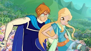 Daphne falls over all the Specialists | Winx Club Clip