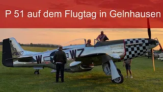 P-51 Mustang auf der Flugplatzkerb Gelnhausen  2023 Impressionen