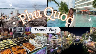[Vlog] 4D3N 越南富国岛 Phu Quoc 🇻🇳 ⛱️ | Night Market, Seafood, Theme Park, Longest Cable Car 富国岛必去之旅