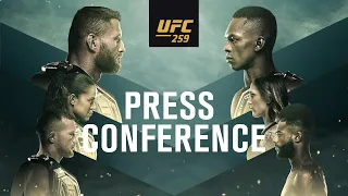 UFC 259: Pre-fight Press Conference