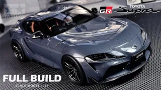 Toyota GR Supra A90 | Tamiya | 1/24 | Scale Model Full Build | ASMR |