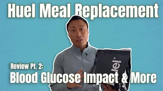 HUEL meal replacement powder Part 2: Blood glucose impact & more | honest review with Abbott Libre 2