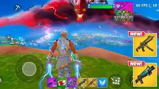 Samsung S23 Ultra 60 FPS Fortnite Mobile Gameplay *35 Elimination, One last game before season 3*