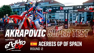 2023 Paulo Duarte FIM EnduroGP World Championship Rnd2 Acerbis GP of Spain: Akrapovic SuperTest