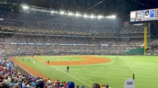 Adolis Garcia Walk Off Home Run in Game 1 of the 2023 World Series