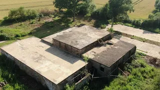 operations block grafton underwood 384th airfield...