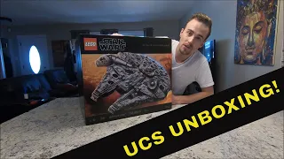 Unboxing LEGO Star Wars Ultimate Collectors Series Millennium Falcon 75192