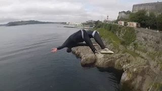 Plymouth Hoe Tombstoning