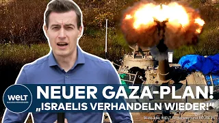 NAHOST-KRIEG: Israel will "Sicherheitskontrolle über gesamtes Gebiet!" Das ist Netanjahus Gaza-Plan!