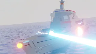 Battle on the Sea | 3D Animation Blender (Experimental)