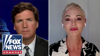 Rose McGowan makes 'big' announcement on 'Tucker Carlson Tonight'