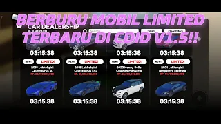 BERBURU MOBIL LIMITED TERBARU DI CDID V1.5 | ROBLOX CDID REVAMP 1.5 |