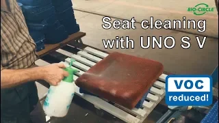 Upholstery cleaning of bus seats | Reconditioning of car seats & upholstery in the vehicle