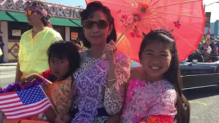 Khmer New Year Perade in Long Beach, CA. Vlog-0022