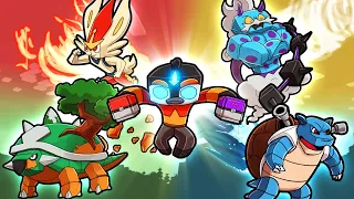 Avatar the Last PIXELMON Master! (Air vs Fire vs Water vs Earth)