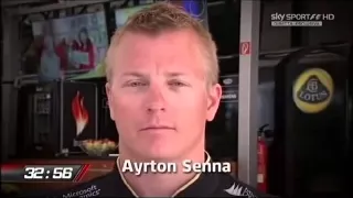 60 sec with Kimi Räikkönen Q&A in 2013