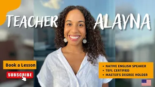 English Teacher Introduction Video 2022 - ESL - Alayna