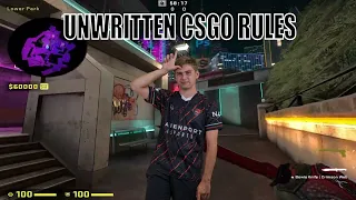 Unwritten Rules of CSGO