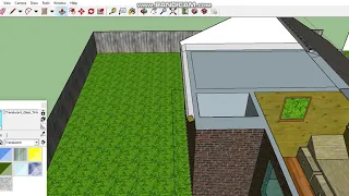 SketchUp Small house+garage#3