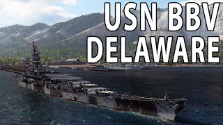 Delaware: New Hybrid BB Line is Pretty Strong - World of Warships