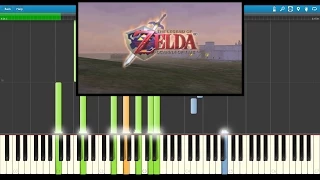 Zelda Ocarina of Time - Title Theme Synthesia