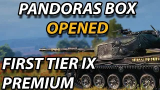 PANDORAS BOX has been OPENED - FIRST Tier IX Premium in World of Tanks - STRV K