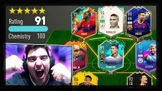 FUT DRAFT SÓ DAS CARTAS ESPECIAIS!!!