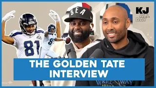 Golden Tate On His Career, Fail Mary Play, Affair Rumors, & More | KJ ALL DAY | Ep. 11