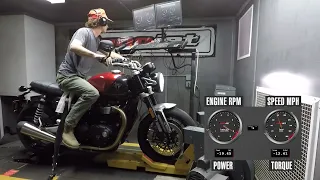 2024 Triumph Speed Twin 1200 Dyno Test