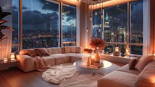 Chill with Relax Jazz 🎵 Luxury Apartments in Night City for Study, Relax, Work - Perfect Jazz Music