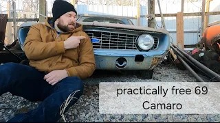 How I got this almost FREE 1969 Camaro