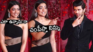 Rashmika Mandanna And Vijay Deverakonda CUTE Conversation At Karan Johar Birthday Bash | News Buzz