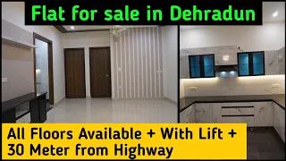 Flat in Dehradun for sale | Falt with Lift | 3 BHK Flat