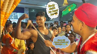 WHEN BODYBUILDER ENTER A MALL- AMAZING REACTION 😍🔥 EPIC REACTION. ROHIT FITNESS