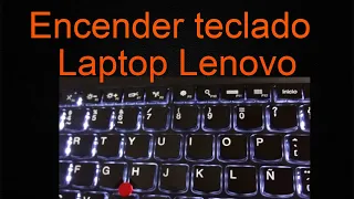 Como ENCENDER el teclado de una laptop LENOVO ThinkPad