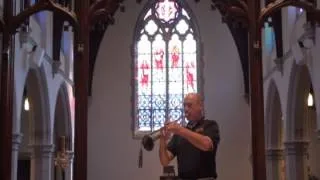 Reiche Don Johnson of Kentucky Baroque Trumpets plays the Reiche Abblasen Fanfare