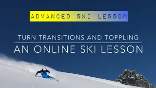 Fluid Skiing - turn transitions and toppling